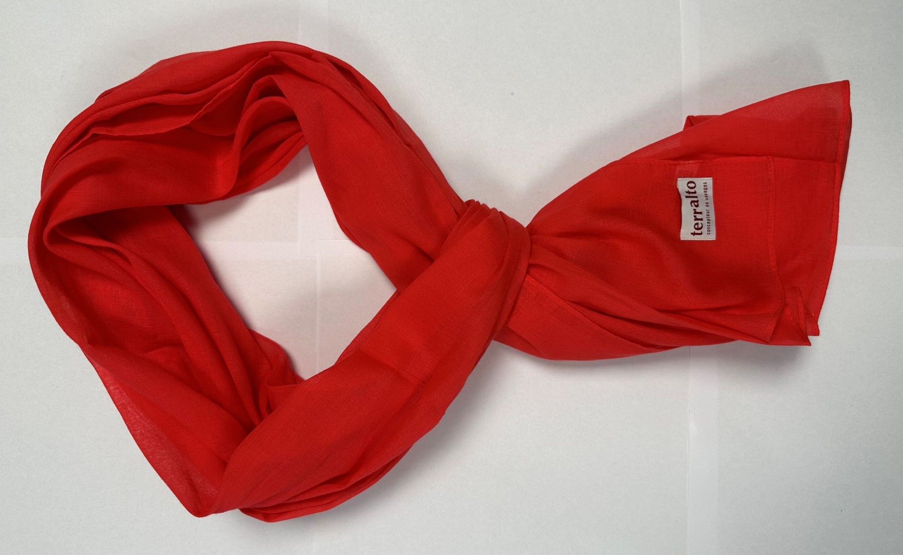 Foulard Terralto rouge